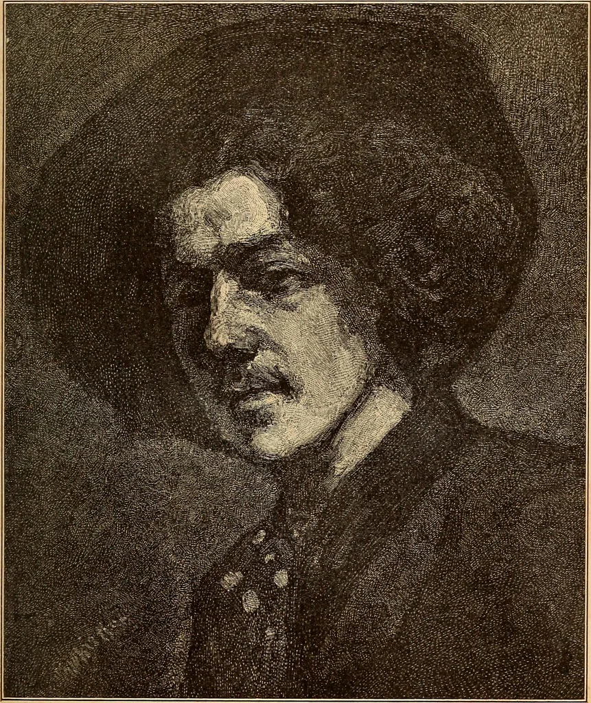 An illustration from The Whistler book : a monograph of the life and position in art of James McNeill Whistler, together with a careful study of his more important works, 1910, leaf 26