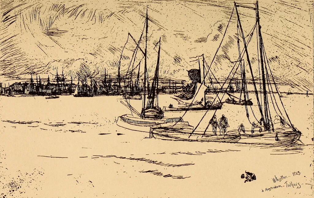 An illustration from The Whistler book : a monograph of the life and position in art of James McNeill Whistler, together with a careful study of his more important works, 1910, leaf 262