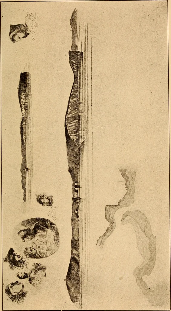 An illustration from The Whistler book : a monograph of the life and position in art of James McNeill Whistler, together with a careful study of his more important works, 1910, leaf 34