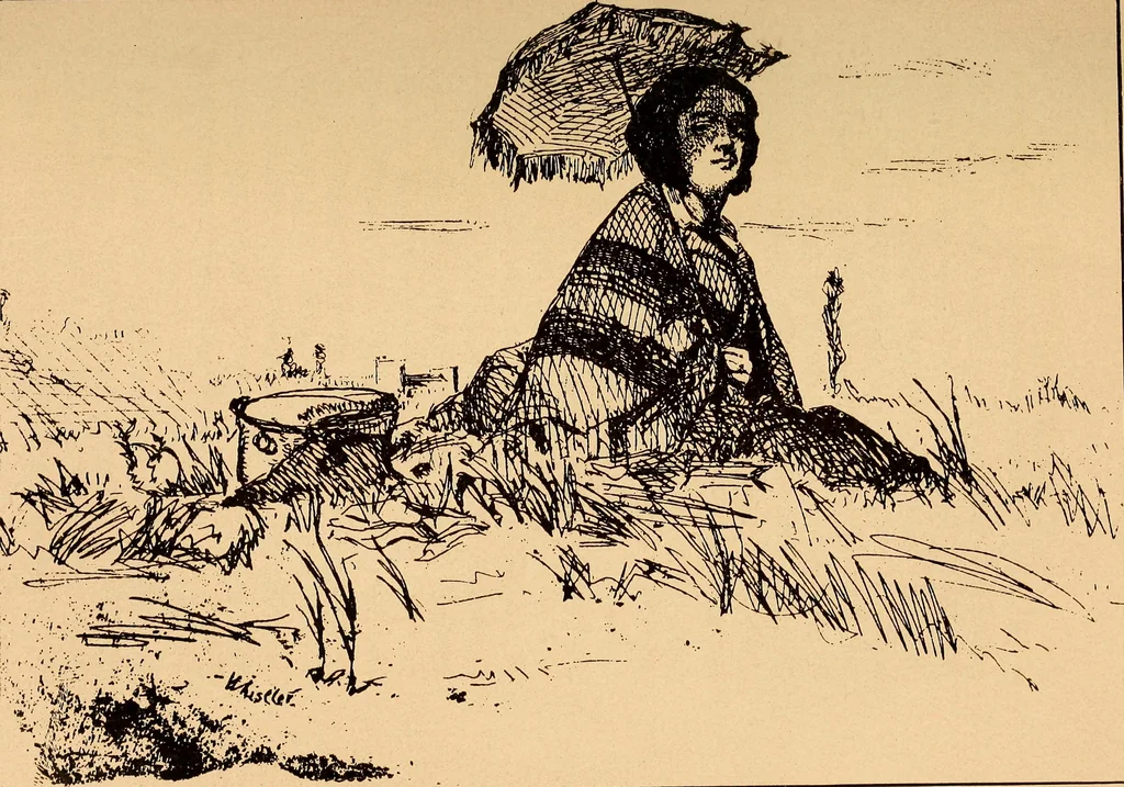 An illustration from The Whistler book : a monograph of the life and position in art of James McNeill Whistler, together with a careful study of his more important works, 1910, leaf 346