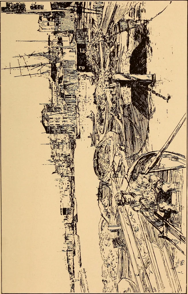 An illustration from The Whistler book : a monograph of the life and position in art of James McNeill Whistler, together with a careful study of his more important works, 1910, leaf 354