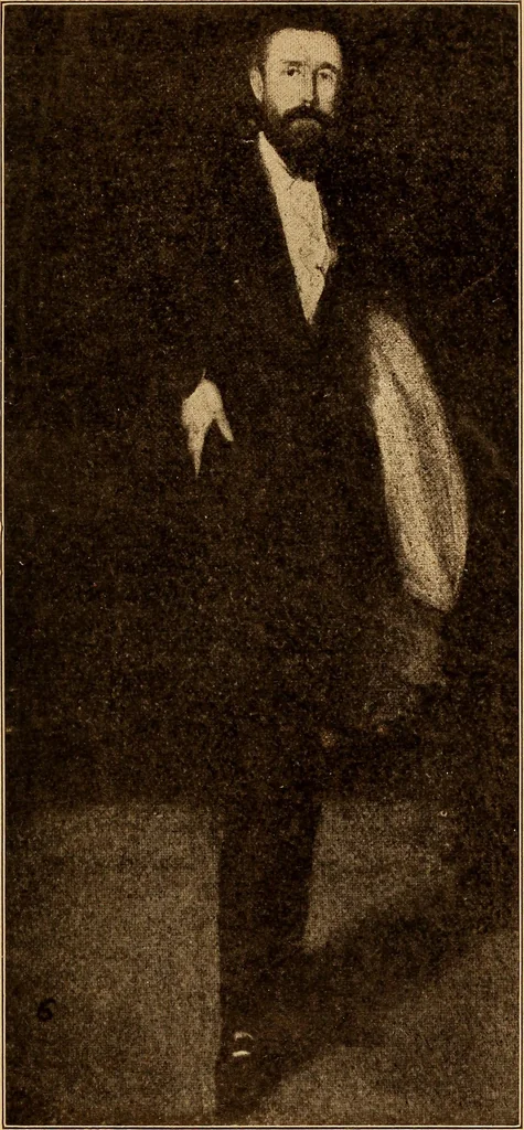 An illustration from The Whistler book : a monograph of the life and position in art of James McNeill Whistler, together with a careful study of his more important works, 1910, leaf 52