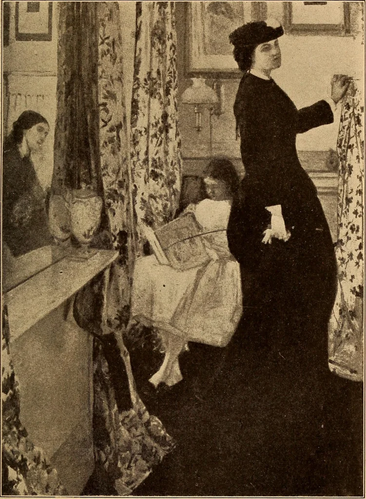 An illustration from The Whistler book : a monograph of the life and position in art of James McNeill Whistler, together with a careful study of his more important works, 1910, leaf 80