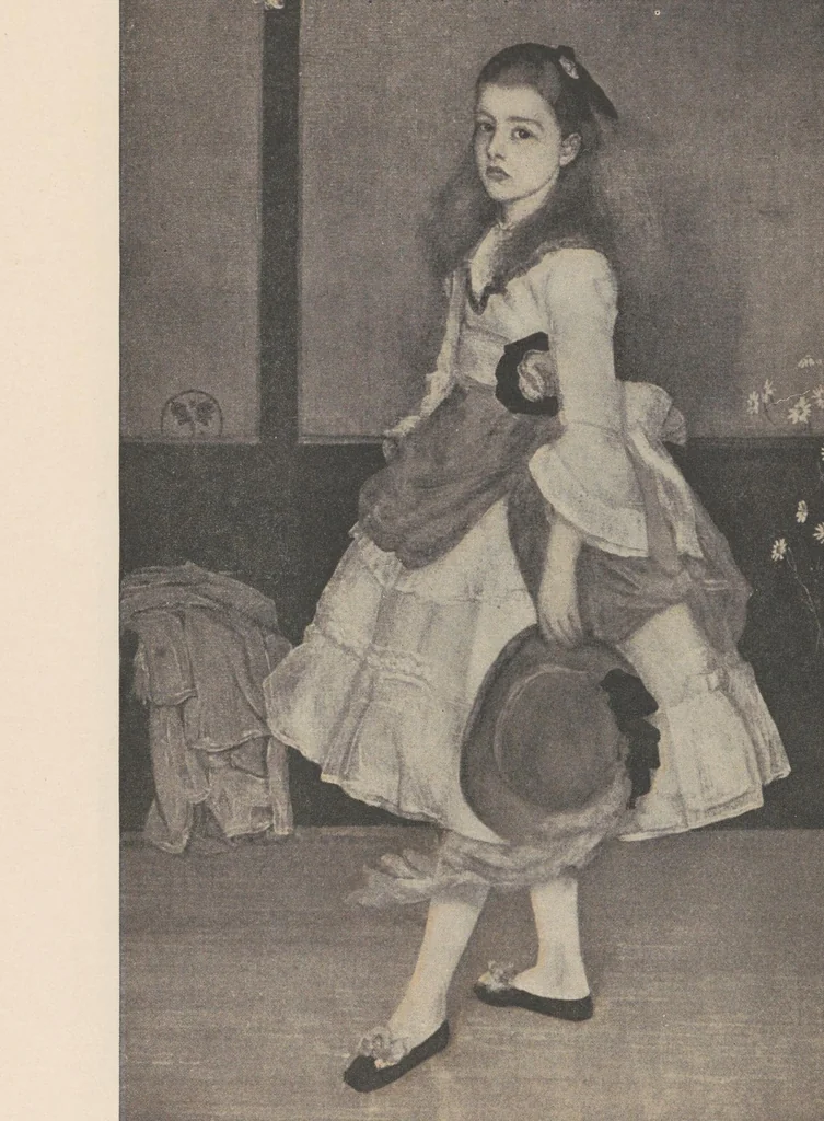An illustration from Whistler from within, 1906, leaf 15