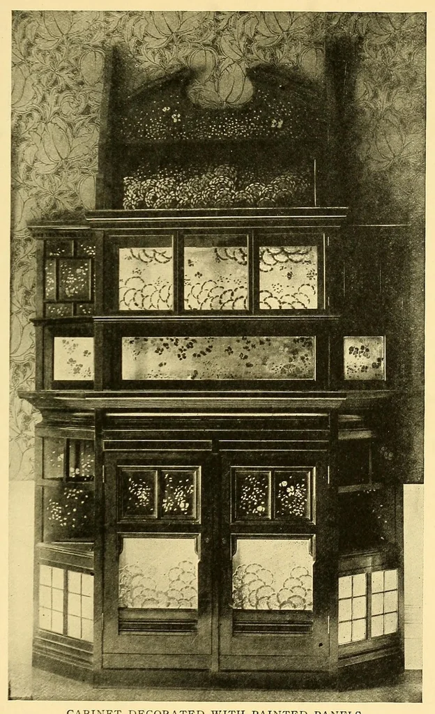 An illustration from The Whistler journal, 1921, leaf 487
