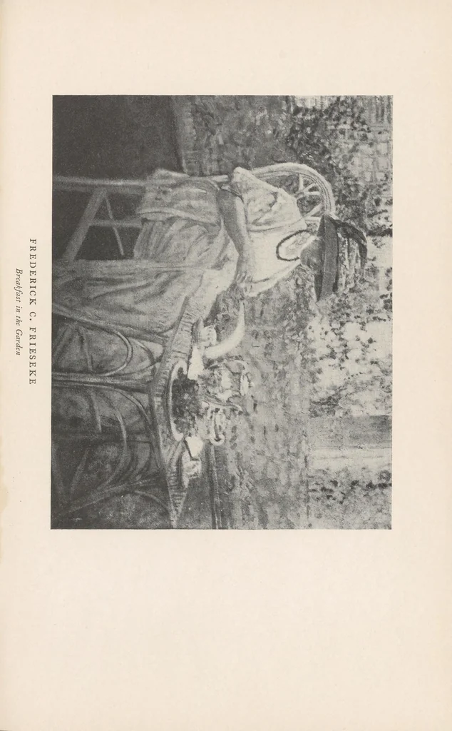An illustration from Whistler's pastels and other modern profiles, 1913, leaf 101