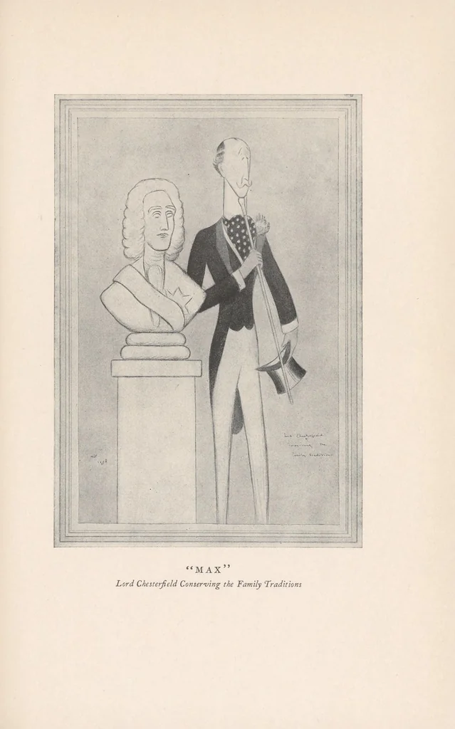An illustration from Whistler's pastels and other modern profiles, 1913, leaf 91