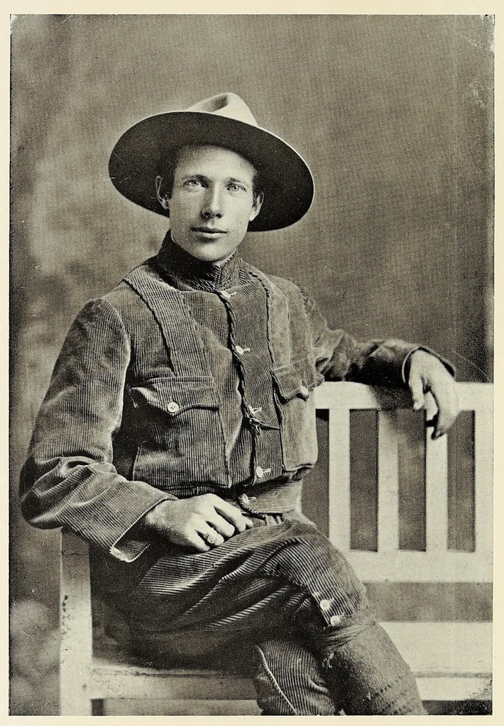 An illustration from A white king in East Africa : the remarkable adventures of John Boyes, trader and soldier of fortune, who became king of the savage Wa-Kikuyu, 1912, leaf 8