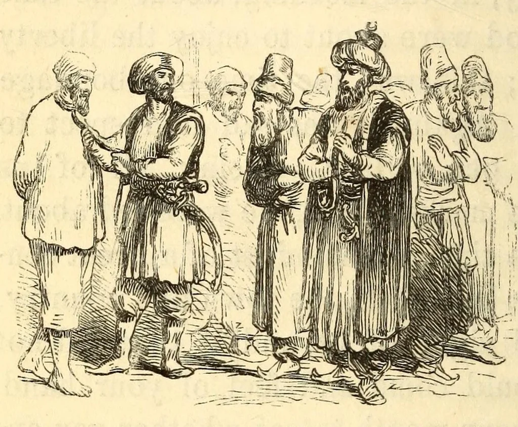 An illustration from White slavery in the Barbary states, 1853, leaf 118