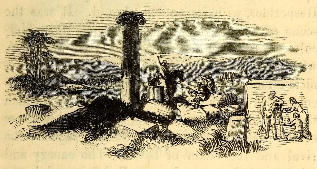 An illustration from White slavery in the Barbary states, 1853, leaf 13