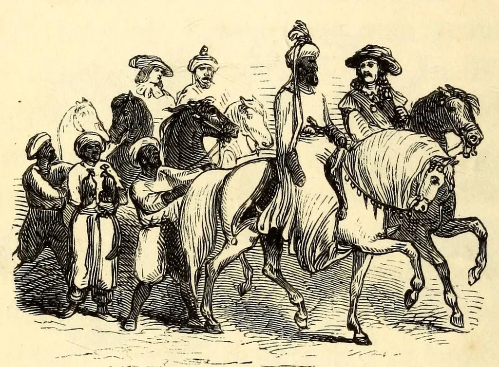 An illustration from White slavery in the Barbary states, 1853, leaf 44