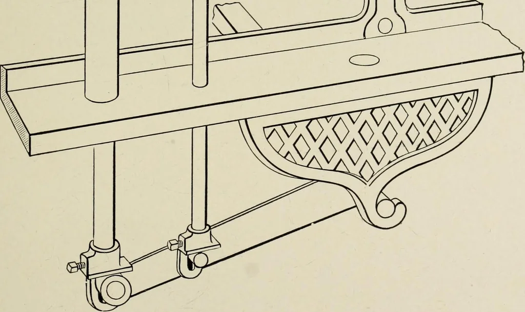 An illustration from The Whitin Machine Works, Whitinsville, Mass. builders of cotton machinery : cards, railway heads, drawing frames, spinning frames, spoolers, wet and dry twisters, reels, long chain quilling machines, looms, etc., etc, 1896, leaf 66