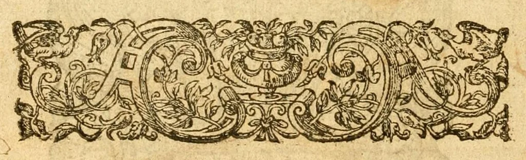 An illustration from The Whole booke of Psalmes collected into English meetre, 1588, leaf 8