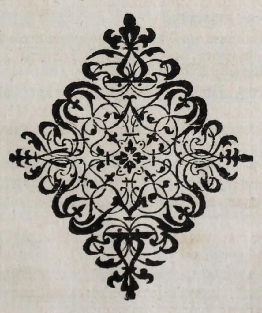 An illustration from The whole booke of Psalmes, 1580, leaf 11