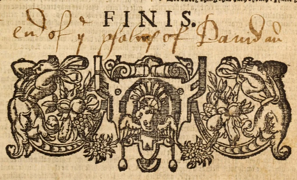 An illustration from The whole booke of Psalmes, collected into English meetre, 1597, leaf 135