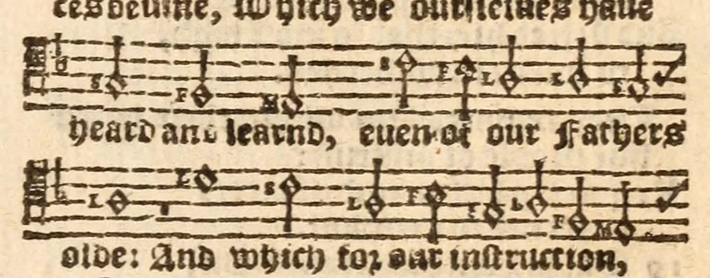 An illustration from The whole booke of Psalmes, collected into English meetre, 1597, leaf 57