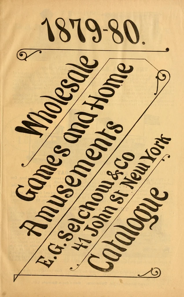 An illustration from Wholesale catalogue & price list, 1879-80., 1879, leaf 1