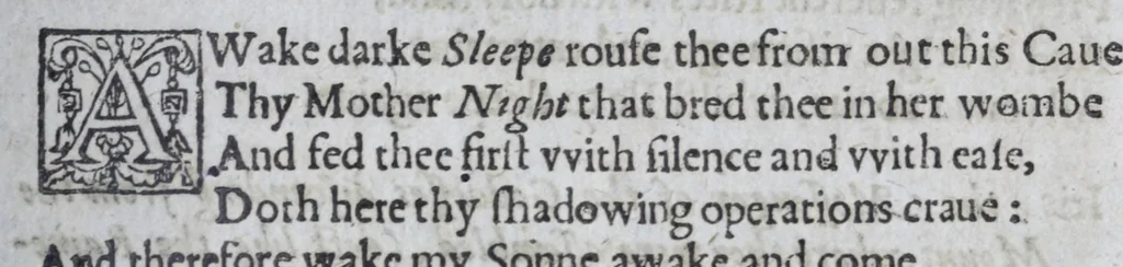 An illustration from The whole workes of Samuel Daniel Esquire in poetrie, 1623, leaf 245