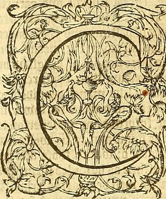An illustration from The whole workes of W. Tyndall, Iohn Frith, and Doct. Barnes : three worthy martyrs and principall teachers of this Churche of England, 1573, leaf 17