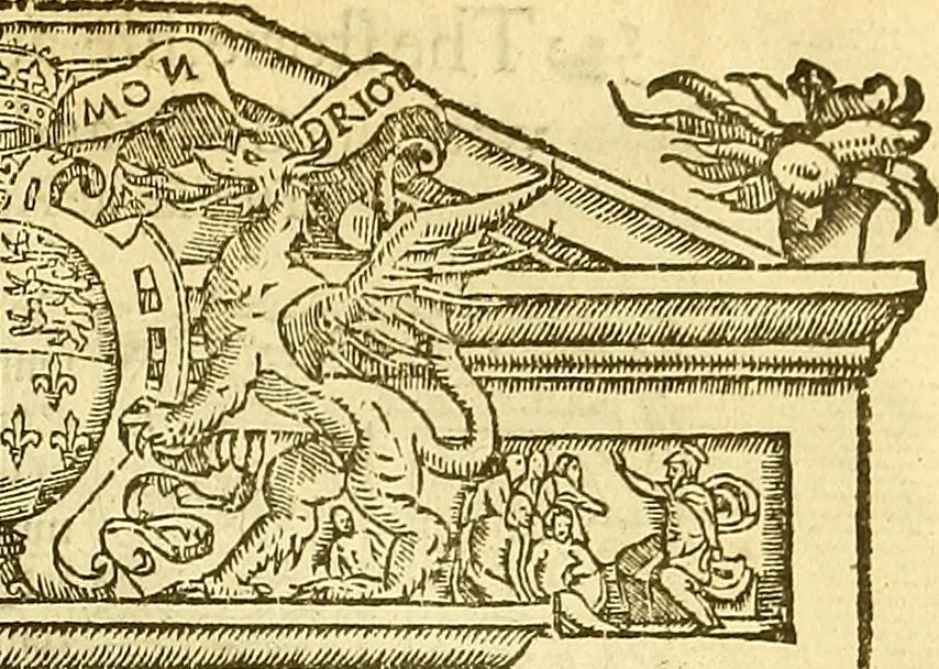An illustration from The whole workes of W. Tyndall, Iohn Frith, and Doct. Barnes : three worthy martyrs and principall teachers of this Churche of England, 1573, leaf 514