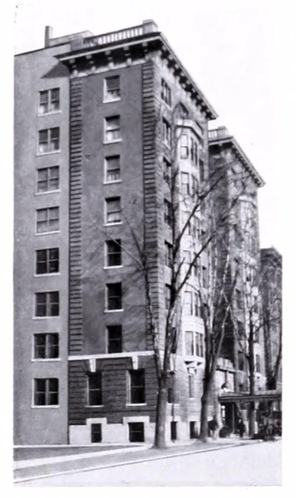 An illustration from Why architects specify O'Brien's Liquid velvet : made by the O'Brien Varnish Company, South Bend, Ind., 1913, leaf 24