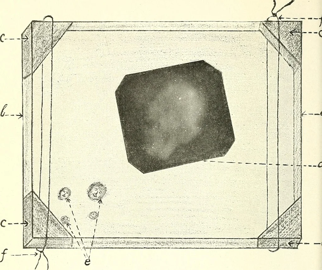 An illustration from The widow's mite and other psychic phenomena, 1911, leaf 481