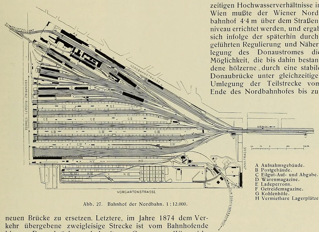 An illustration from Wien am Anfang des XX. Jahrhunderts; ein Führer in technischer und künstlerischer Richtung .., 1905, leaf 133