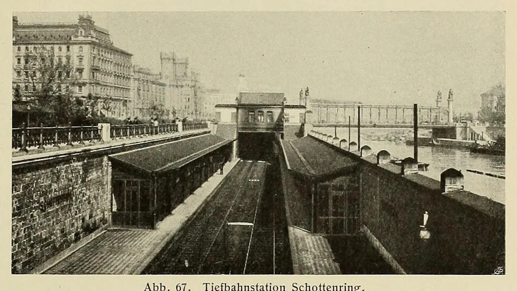 An illustration from Wien am Anfang des XX. Jahrhunderts; ein Führer in technischer und künstlerischer Richtung .., 1905, leaf 165