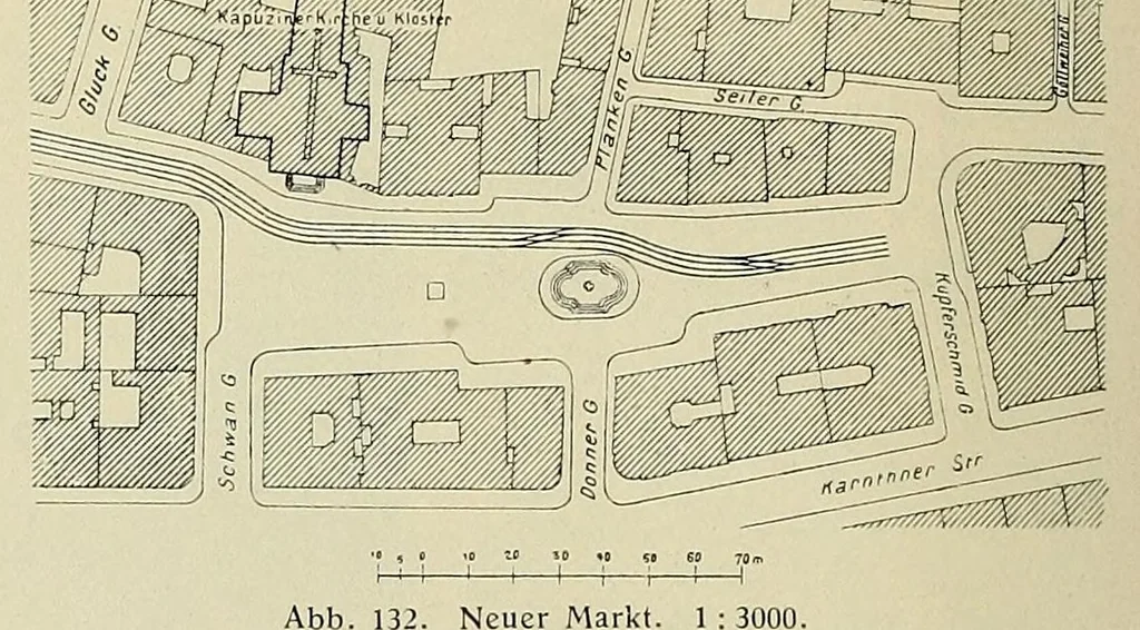 An illustration from Wien am Anfang des XX. Jahrhunderts; ein Führer in technischer und künstlerischer Richtung .., 1905, leaf 220