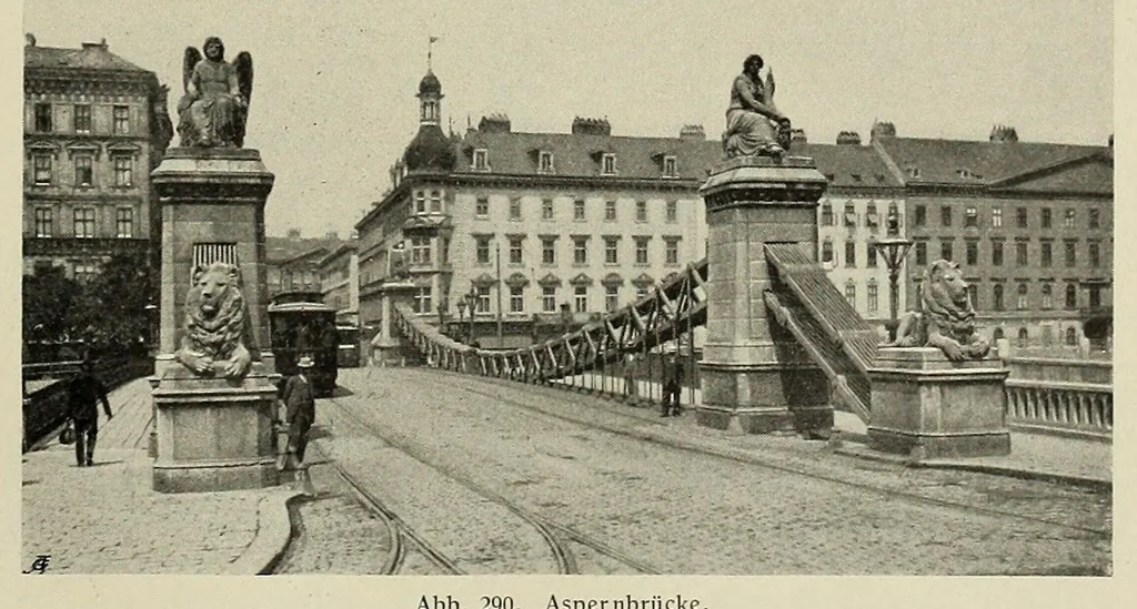 An illustration from Wien am Anfang des XX. Jahrhunderts; ein Führer in technischer und künstlerischer Richtung .., 1905, leaf 369