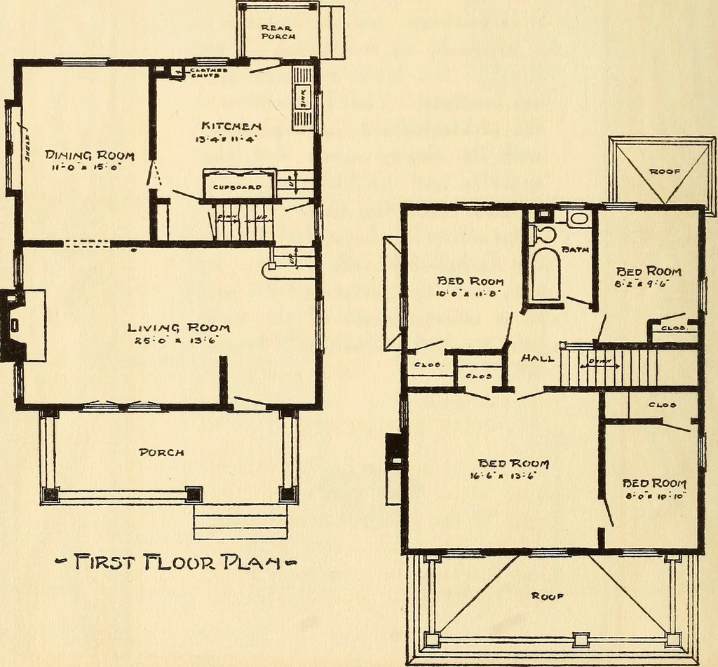 An illustration from Wildwood homes : being a collection of houses and details with suggestions for the home builder, 1912, leaf 37
