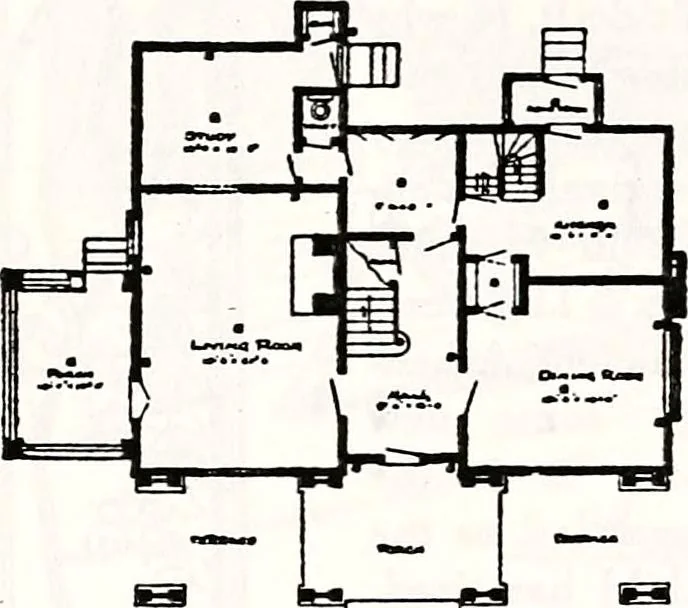 An illustration from Wildwood homes : being a collection of houses and details with suggestions for the home builder, 1912, leaf 11