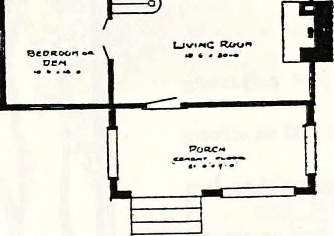 An illustration from Wildwood homes : being a collection of houses and details with suggestions for the home builder, 1912, leaf 15