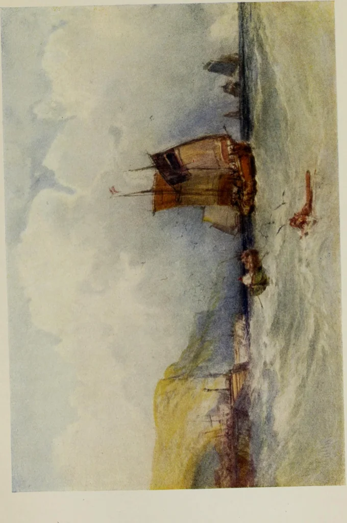 An illustration from William Callow, R. W. S., F. R. G. S., 1908, leaf 124