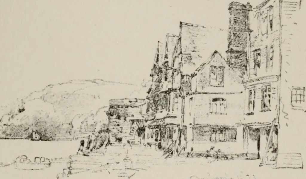 An illustration from William Callow, R. W. S., F. R. G. S., 1908, leaf 164
