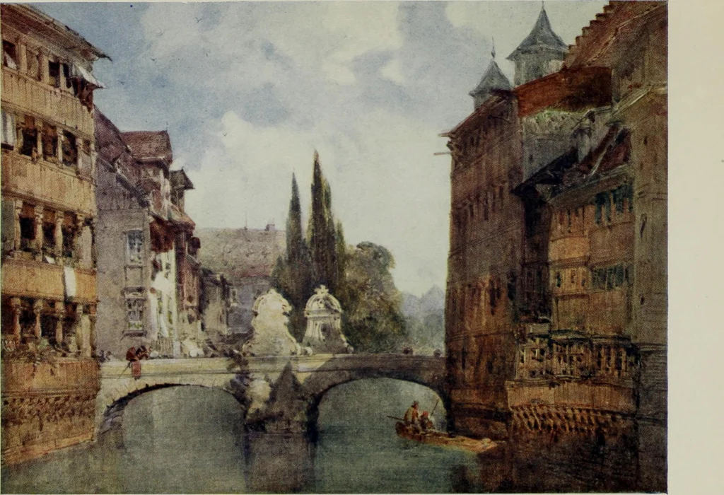An illustration from William Callow, R. W. S., F. R. G. S., 1908, leaf 188