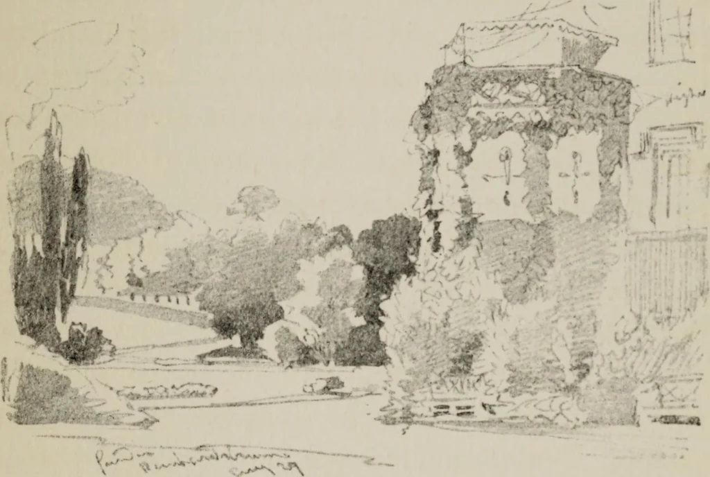 An illustration from William Callow, R. W. S., F. R. G. S., 1908, leaf 236