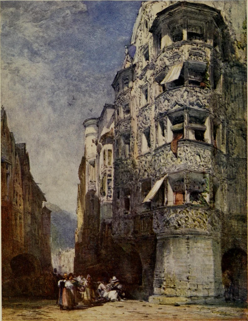 An illustration from William Callow, R. W. S., F. R. G. S., 1908, leaf 252