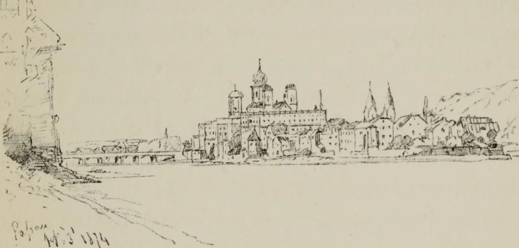 An illustration from William Callow, R. W. S., F. R. G. S., 1908, leaf 256