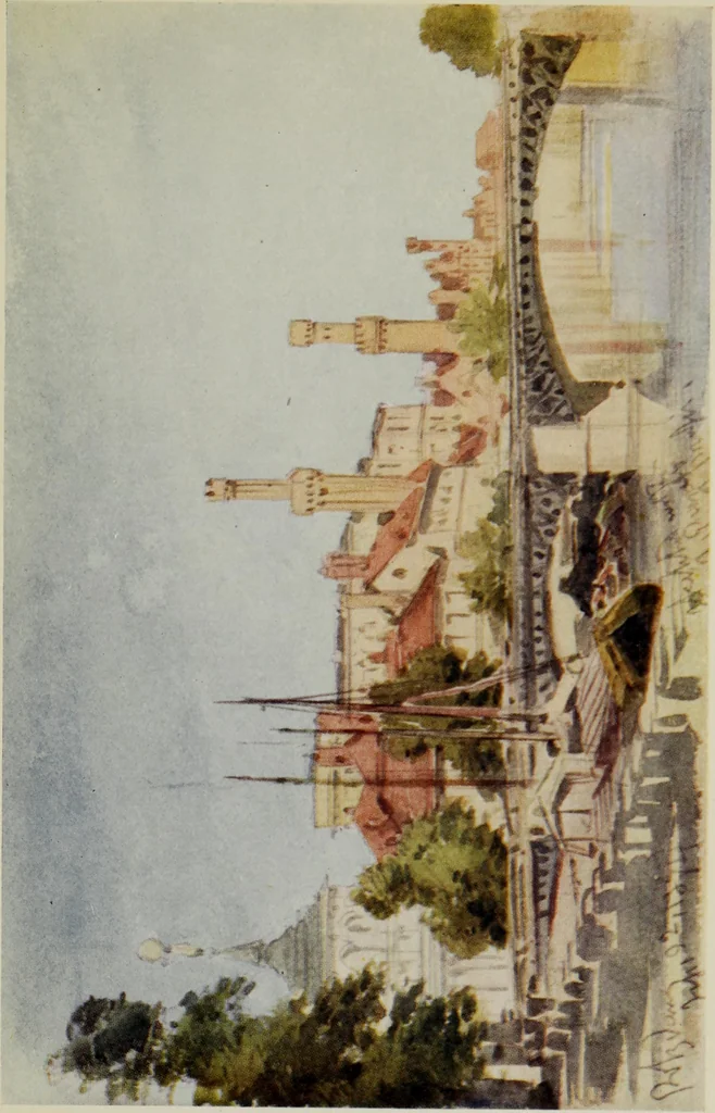 An illustration from William Callow, R. W. S., F. R. G. S., 1908, leaf 260