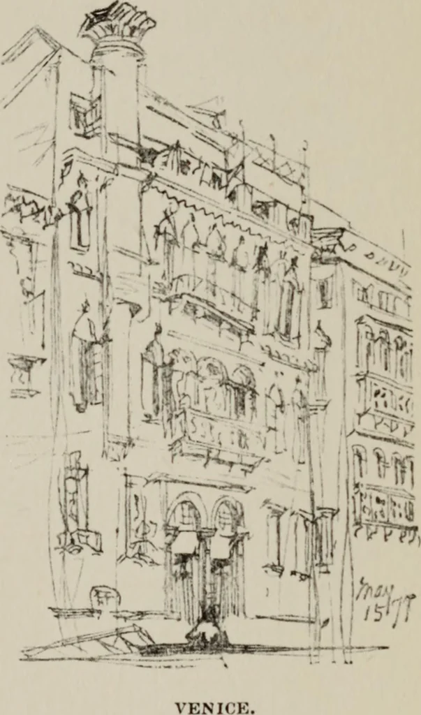 An illustration from William Callow, R. W. S., F. R. G. S., 1908, leaf 266