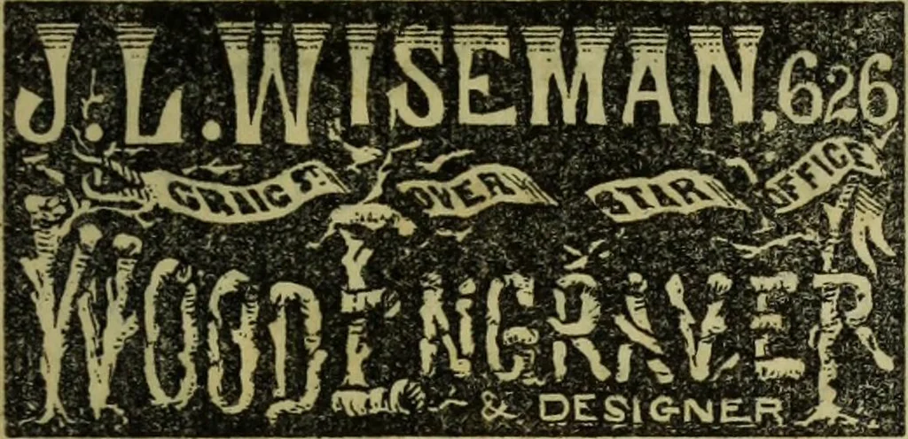 An illustration from William Caxton; the first English printer, 1877, leaf 10