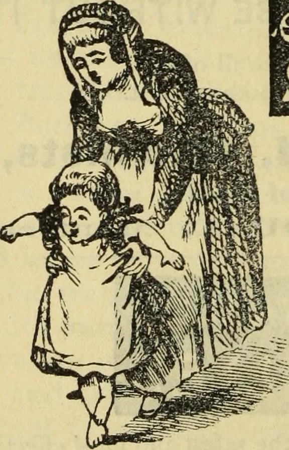 An illustration from William Caxton; the first English printer, 1877, leaf 17
