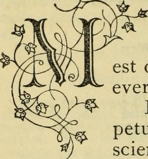 An illustration from William Caxton; the first English printer, 1877, leaf 19