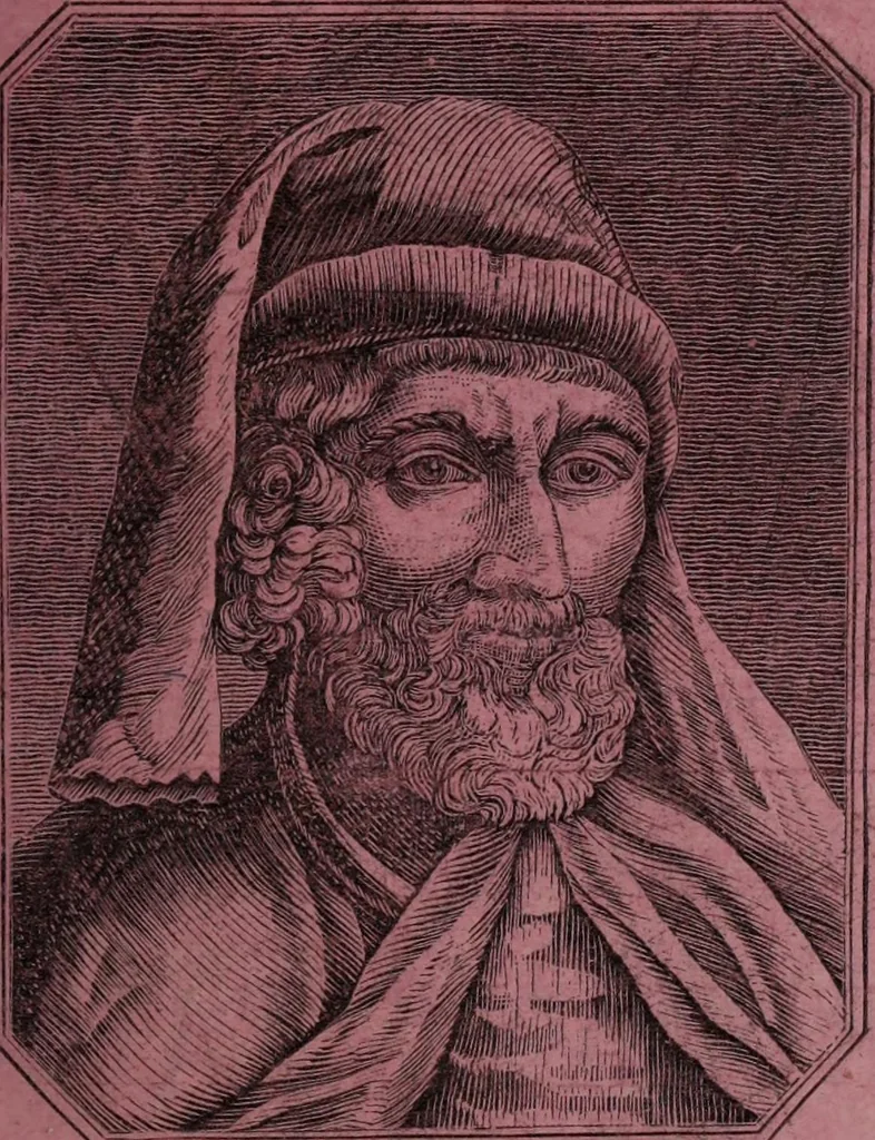 An illustration from William Caxton; the first English printer, 1877, leaf 4