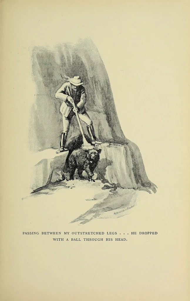 An illustration from William Cotton Oswell, hunter and explorer : the story of his life with certain correspondance and extracts from the private journal of David Livingstone, hitherto unpublished, 1900, leaf 205