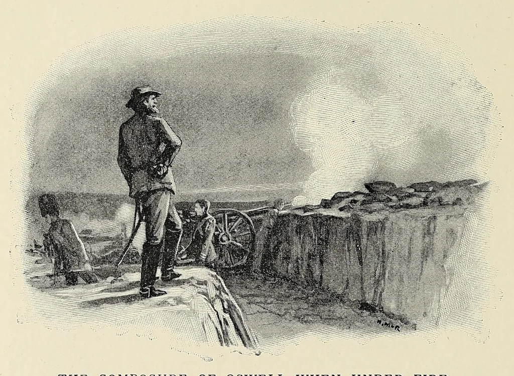 An illustration from William Cotton Oswell, hunter and explorer : the story of his life with certain correspondance and extracts from the private journal of David Livingstone, hitherto unpublished, 1900, leaf 60