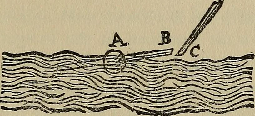 An illustration from William Gilbert of Colchester, physician of London, On the loadstone and magnetic bodies and on the great magnet the earth. A new physiology, demonstrated with many arguments and experiments .., 1893, leaf 106