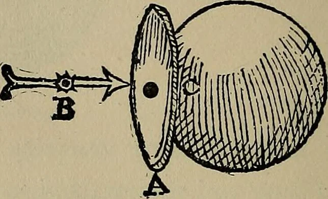 An illustration from William Gilbert of Colchester, physician of London, On the loadstone and magnetic bodies and on the great magnet the earth. A new physiology, demonstrated with many arguments and experiments .., 1893, leaf 191