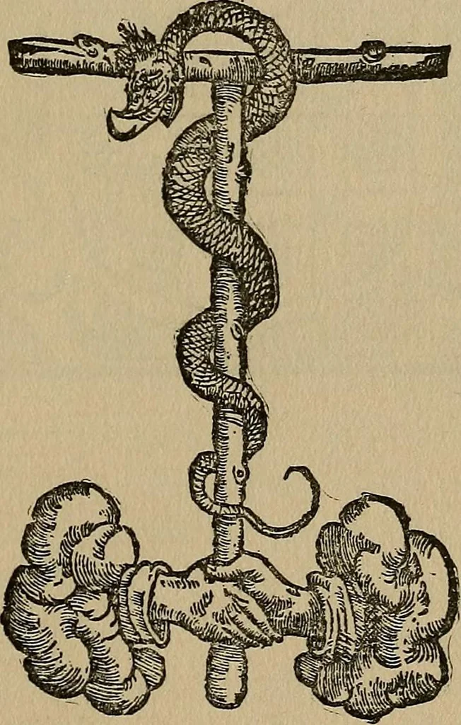 An illustration from William Gilbert of Colchester, physician of London, On the loadstone and magnetic bodies and on the great magnet the earth. A new physiology, demonstrated with many arguments and experiments .., 1893, leaf 8